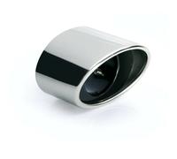 TERMINALE DI SCARICO UNIVERSALE PER AUTO IN ACCIAIO INOX LUCIDATO MARMITTA 53-59