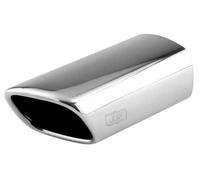 Terminale di Scarico Universale Punta Silenziatore Rettangolare 105x80mm Lung...