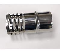 Terminale ECO pellet stufa a pellet gas metano (D80mm)