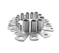 Terminale for cavi ispessiti, tipo L, angolo retto, 90 gradi, piegatura a becco, M6, M8, M10, M12, terminale a crimpare in rame stagnato, capicorda for cavi(SIK95-10,100pcs)