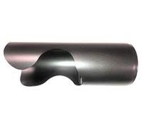 Terminale Fumaiolo Cappello pellet scarico fumi a parete NERO Diametro 80 mm stufa pellet legna camino barbecue cucina