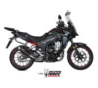 TERMINALE GPPRO INOX NERO MIVV PER HONDA CB 500 X 2021-2024
