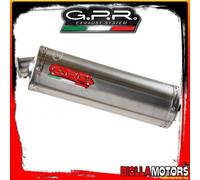 TERMINALE GPR HYOSUNG COMET 250 GT - R 250CC 2001-2014 OMOLOGATO/APPROVED INOX T
