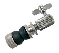 Terminale Hi Hat o Charleston Completo Cromo Metallo Feltrini PVC Peace DA46
