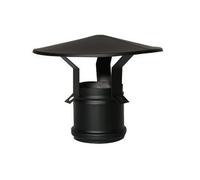 TERMINALE IN ACCIAIO VERNICIATO PELLET Diam 130