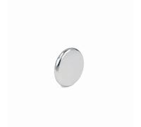 Terminale in ottone cromo-satinato per corrimano Ø 5 cm Cromo