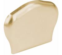 Terminale in ottone lucido per corrimano 62 mm x 45 mm Ottone lucido