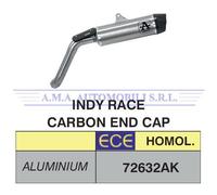 72632AK - Terminale Scarico Arrow Indy-Race Alluminio Moto Guzzi V85 TT (19-20)