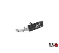 TERMINALE INDY RACE ALLUMINIO DARK" CON FONDELLO CARBY" KTM 390 ADVENTURE 202...