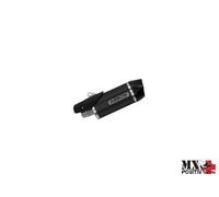 TERMINALE INDY RACE ALLUMINIO DARK" CON FONDELLO CARBY" YAMAHA MT-10 2016-202...