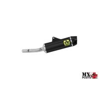 TERMINALE INDY RACE ALLUMINIO DARK" CON FONDELLO CARBY" YAMAHA TENERÉ 700 201...