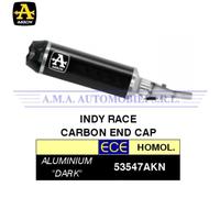 Terminale Indy Race alluminio Dark fondello carby Honda ADV 350 2022 2023 2024