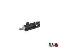 TERMINALE INDY-RACE IN ALLUMINIO DARK" CON FONDELLO CARBY" BMW F 900 XR 2020-...