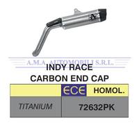 72632PK - Terminale Scarico Arrow Indy-Race Titanio Moto Guzzi V85 TT (19-20)