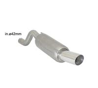 Terminale inox RAGAZZON Opel Corsa D 1.2 16V (63kW) 2011>>2014