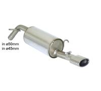 Terminale inox RAGAZZON Peugeot 208 1.6VTi (88kW) 2012>>