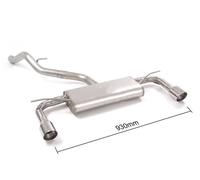 Terminale inox RAGAZZON Seat Leon Mk3 (5F) 1.4TSI (110kW) AEROPACK 2014>>08-2018