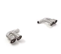 Terminale inox rotondo 2 / Porsche Cayenne Mk3 (typ(4898)