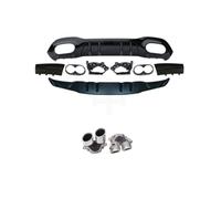 Terminale Marmitta Diffusore Posteriore Stile Per Amg Per Benz W177 A45 A35 2019-2021, Splitter Paraurti con Terminali di Scarico
