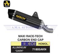 71805AKN - Terminale Scarico Arrow Maxi Race-Tech Dark BMW R 1200/1250 GS