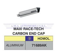 71689AK - Terminale Scarico Arrow Race-Tech Alluminio BMW R 1200 GS (06-09)