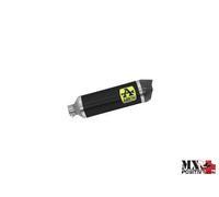 TERMINALE MAXI RACE-TECH APPROVED ALUMINIUM DARK"" APRILIA TUONO V4 1100 2019...