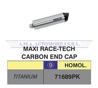 Terminale Maxi Race-Tech Approv. titanio fond.carby BMW R 1200 GS/Adventure 2006
