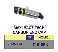 71816PK - Terminale Scarico Arrow Maxi R-T titanio f. c. SUZUKI DL 1000 V-STROM