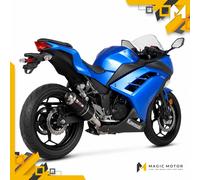 Terminale MIVV GP per Kawasaki Ninja 300 13-16 Slip-On Carbonio K.038.L2S