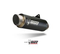 TERMINALE MIVV GP PRO RACING INOX NERO PER KYMCO AK 550 2021-2024