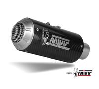 Terminale Scarico MIVV MK3 Carbonio per DUCATI MONSTER 821 2018 > 2020