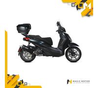 Terminale MIVV Mover per Piaggio Beverly 300 HPE 21-24 Slip-On Inox nero