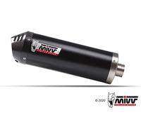 K.027.LVC - Terminali Scarico MIVV OVAL Nero KAWASAKI ZZR 1400 (08-11)