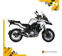 Terminale MIVV Oval per Benelli TRK 502 17-25 Slip-On Carbonio c.Carb E.003.L3C