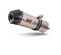 Terminale Scarico MIVV Oval Titanio Carbon cap kat BENELLI TRK 502 X 2018 > 2023