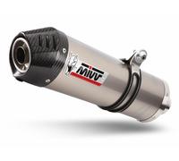 B.007.LNC - Terminale Scarico Mivv Oval Titan/Carbon Cap BMW F 650 / 800 GS