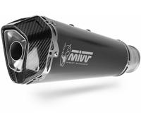 TERMINALE MIVV SPORT DELTA INOX NERO PER DUCATI MULTISTRADA 1200 2015-17 OMOLOGA