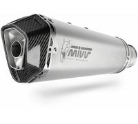 Mivv Delta Race Ducati Multistrada 1200 2015-17/multistrada 1260 2018-20 D.034.ldrx Homologated Slip On Muffler Argento Homologated