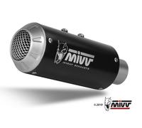 Terminale Scarico MIVV MK3 Black Inox Nero kat per BENELLI 502C 2019 > 2023