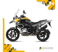 Terminale MIVV Suono per BMW R 1200 Gs/Adventure 10-12 Slip-On Inox nero