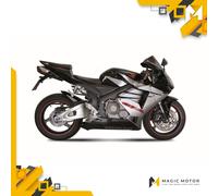 Terminale MIVV Suono per Honda CBR 600 RR 05-06 Slip-On Inox nero UH.027.L9