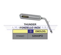 Terminale Off-Road Thunder titanio omo. Honda XL 125 V VARADERO 2010 2011 2012