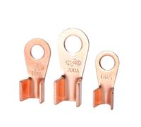 Terminale OT da 1 pezzo 10 20 30 40 50 60 80 100 150 200A cavo patch in rame a forma di O connettore cavo rotondo nudo capocorda aperta(60A)