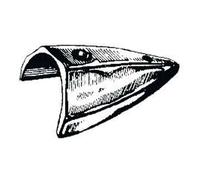 Terminale parabordo ottone cromato Parabordi - 1 PZ Osculati - 44.485.01