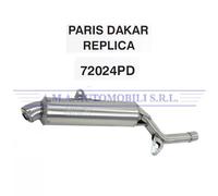 72024PD - Terminale Arrow Paris-Dakar Replica Inox Honda XL 600 V TRANSALP