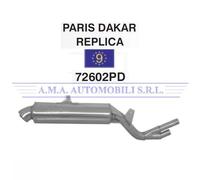 Terminale Paris-Dakar Replica omolog. Honda NX 650 DOMINATOR 1987 1988 1989 1990