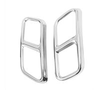 Terminale Parti Telaio Finiture 2 Pezzi Di Copertura Del Tubo Di Scarico Posteriore, Cornice Della Gola Della Coda Accessori Esterni Compatibile Con Benz Per GLK X204 2013 2014 2015