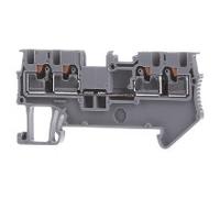 Terminale passante 0,14-1,5qmm, grigio - Morsetto passante 3,5mm 17,5A PT 1,5/S-QUATTRO | Phoenix | PT 1,5/S-QUATTRO | 3208197 | Morsetto componibile passante