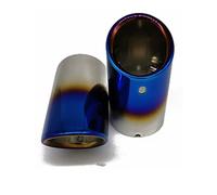 Terminale Per A3 Per A1 Per A4 Per B8 2009 2010 2011 2012 2013 2014 2015 2016 Copertura Terminale Marmitta Scarico Auto Auto Tubo Scarico(2pcs Blue)