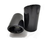 Terminale Per A3 Per A1 Per A4 Per B8 2009 2010 2011 2012 2013 2014 2015 2016 Copertura Terminale Marmitta Scarico Auto Auto Scarico(2pcs Carbon Color)